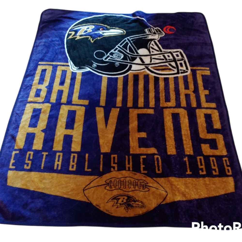 Baltimore Ravens NFL Blanket